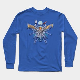 Space Mandbles Color Long Sleeve T-Shirt